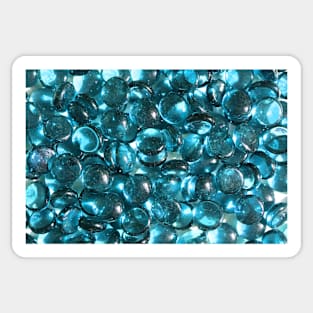 Blue Glass Stones Sticker